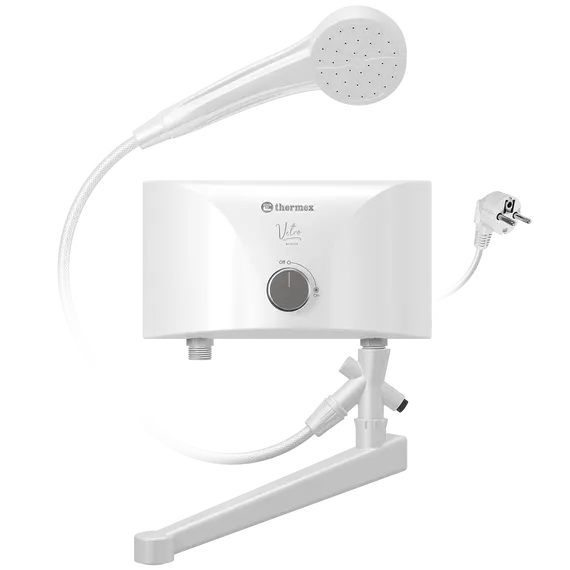 Электроводонагреватель проточный THERMEX Vetro combi/shower/tap безнапорный