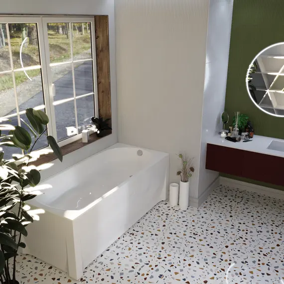 Ванна акриловая  Radomir Николь