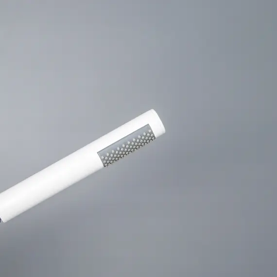 Смеситель для ванны с душем AVS Slimmer белый матовый