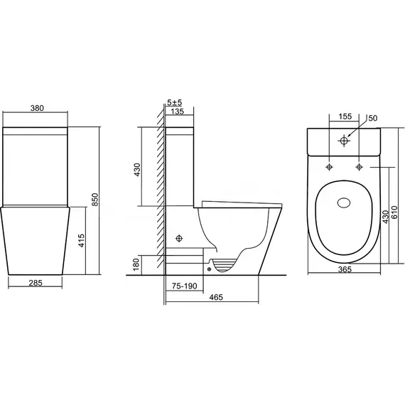 Унитаз-компакт напольный Triton Corso Pro CO-3906