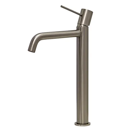 Смеситель для раковины AVS Slimmer высокий, оружейная сталь