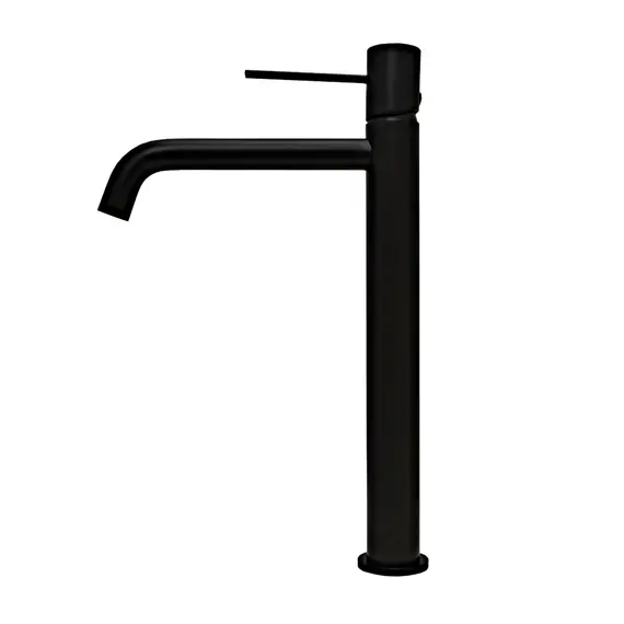 Смеситель для раковины AVS Slimmer высокий, черный матовый