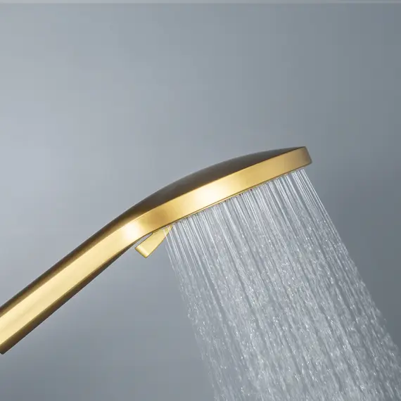 Душевая стойка AVS Elegant брашированное золото