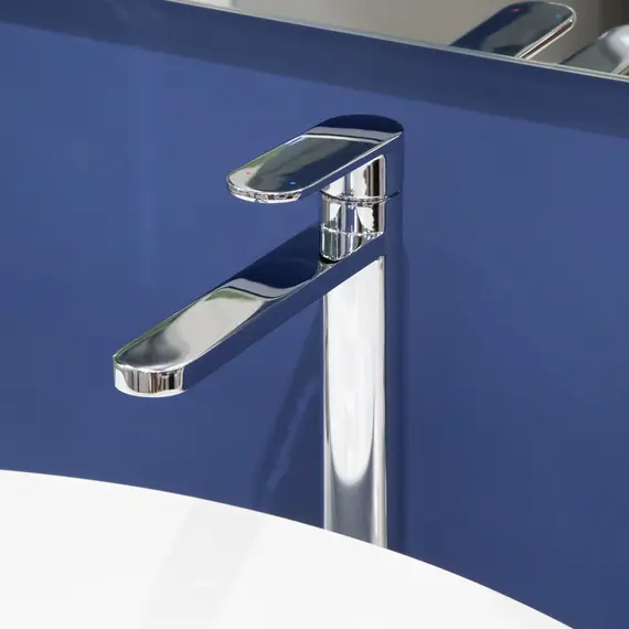 Смеситель для раковины AVS Beauty высокий, хром