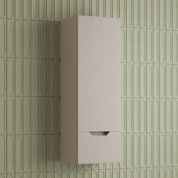 Пенал Style line "Остин" 36 см подвесной 1 ящик крем эмаль PLUS