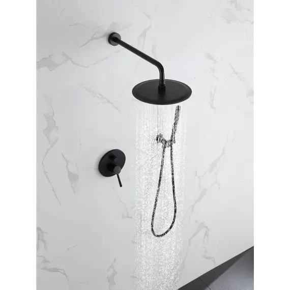 Душевая система встраиваемая ACWEN 80070GG графит