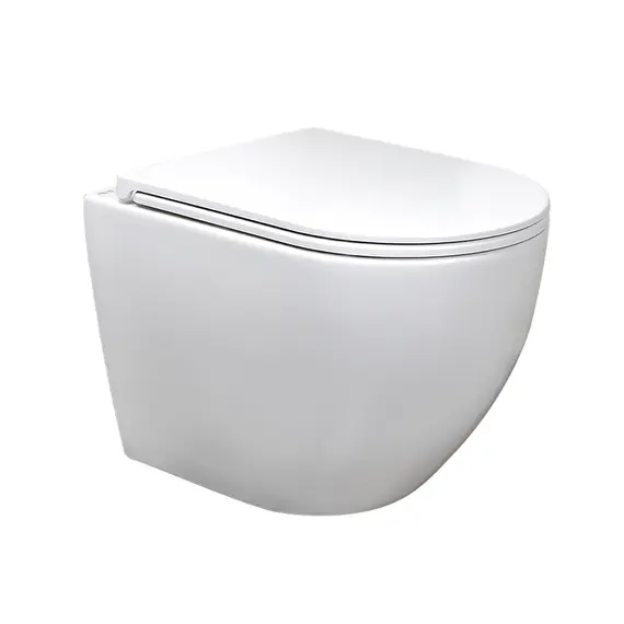 Унитаз подвесной AVS Метрополь безободковый, белый