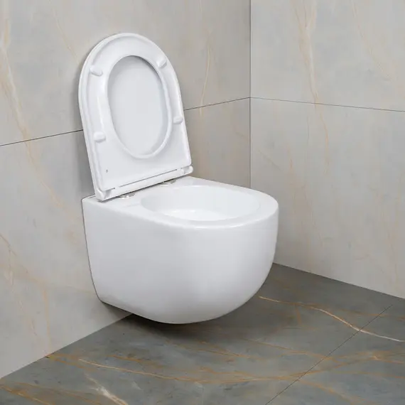 Унитаз подвесной AVS Спутник 801-0038-P-T2-GW безободковый, белый