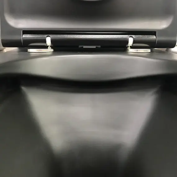 Унитаз-компакт AVS Сити безободковый, черный матовый