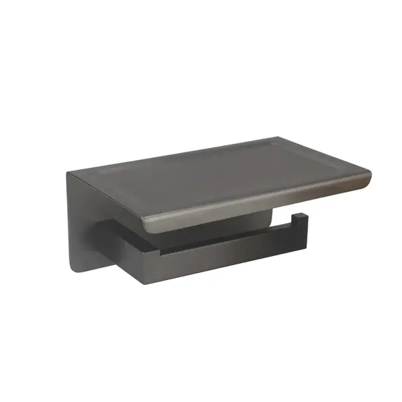 Держатель для туалетной бумаги с полкой ACWEN 84735GG