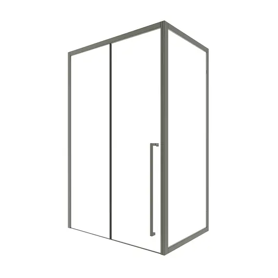 Timo душевое ограждение TDSS-/13C-8L/R, раздвиж , проф никель