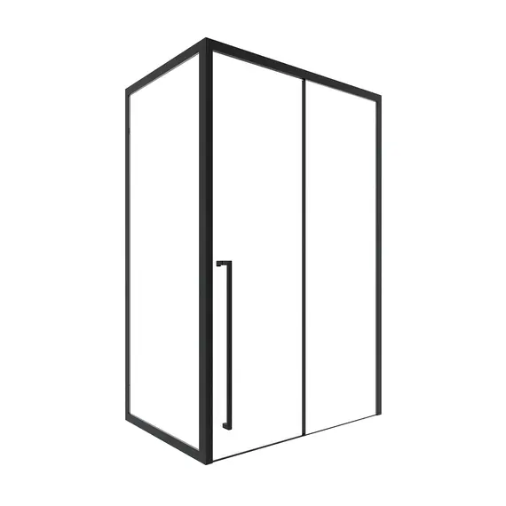 Timo душевое ограждение  TDSS-/03C-8L/R, раздвиж , проф черный