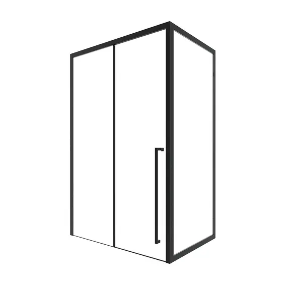 Timo душевое ограждение  TDSS-/03C-8L/R, раздвиж , проф черный