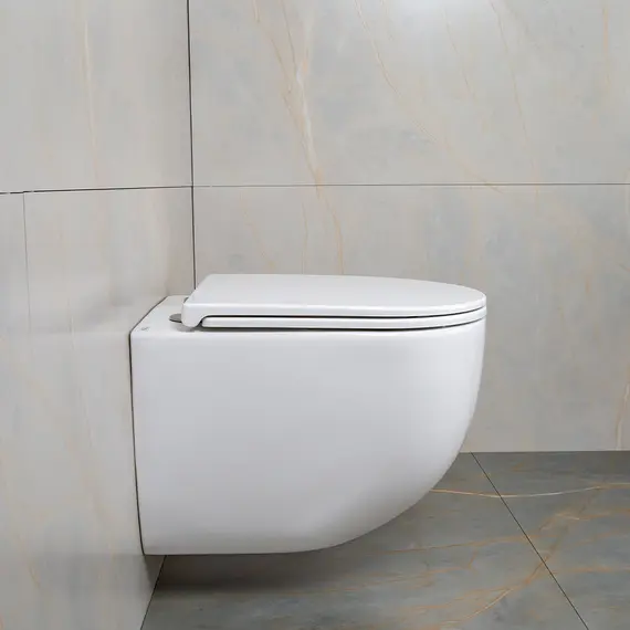 Унитаз подвесной AVS Спутник 801-0038-P-T2-GW безободковый, белый