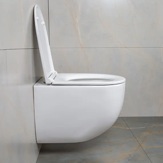 Унитаз подвесной AVS Спутник 801-0038-P-T2-GW безободковый, белый