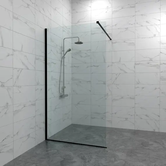 Душевая перегородка Triton Плано 80/100 Блэк