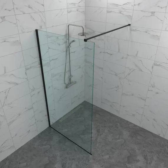 Душевая перегородка Triton Плано 80/100 Блэк