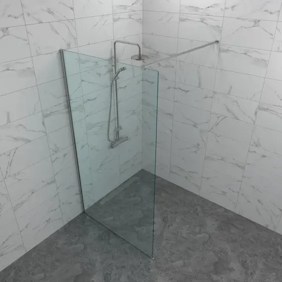 Душевая перегородка Triton Плано 80/100 Хром