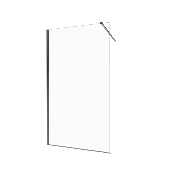 Душевая перегородка Triton Плано 80/100 Хром