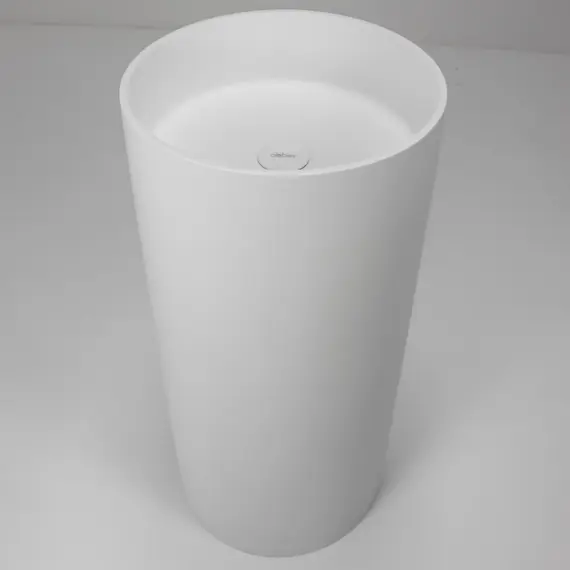 Раковина отдельностоящая ABBER Stein AS2516 белая матовая