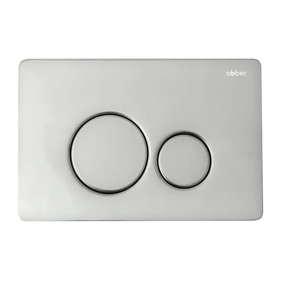 Комплект подвесной унитаз ABBER Rechteck AC1201MB черный матовый с инсталляцией AC0105 и кнопкой хром