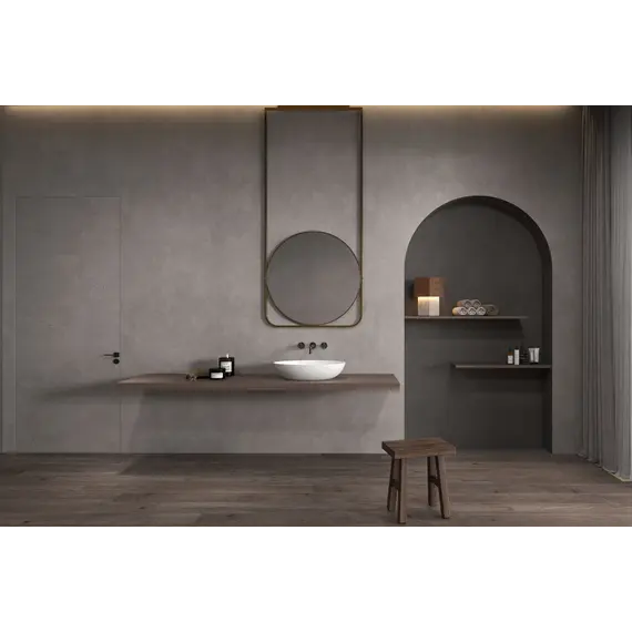 Раковина накладная ABBER Stein AS2635 белая матовая