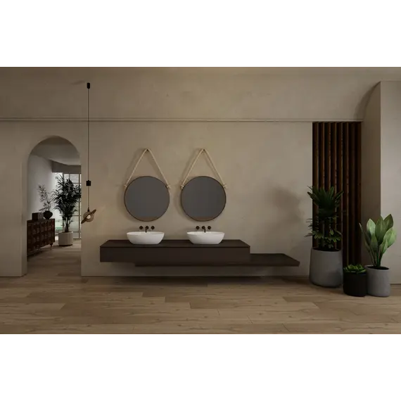 Раковина накладная ABBER Stein AS2636 белая матовая