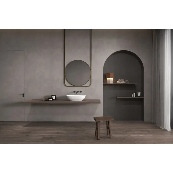 Раковина накладная ABBER Stein AS2637 белая матовая