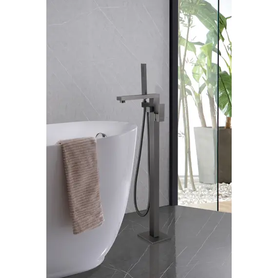 Смеситель ABBER Daheim AF8215NG напольный, никель