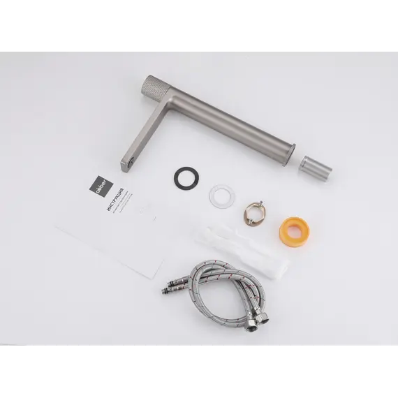 Смеситель ABBER Rund AF8711SP для накладной раковины, сатин