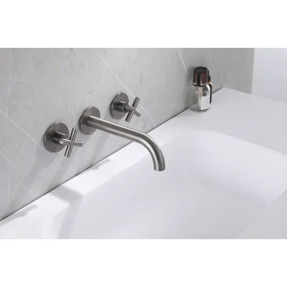 Смеситель ABBER Wasser Kreis AF81121NG для раковины скрытого монтажа, никель