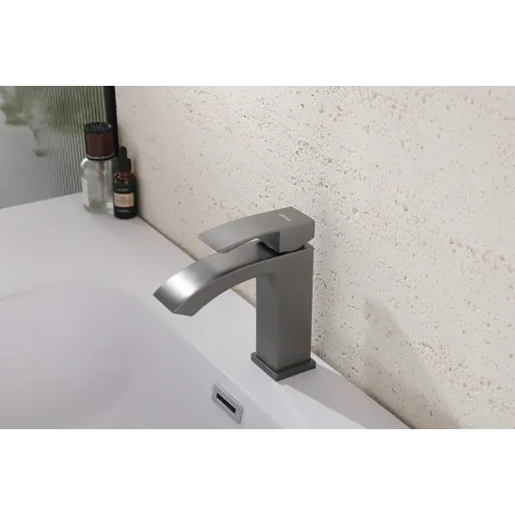 Смеситель ABBER Wasserfall AF8610NG для раковины, никель