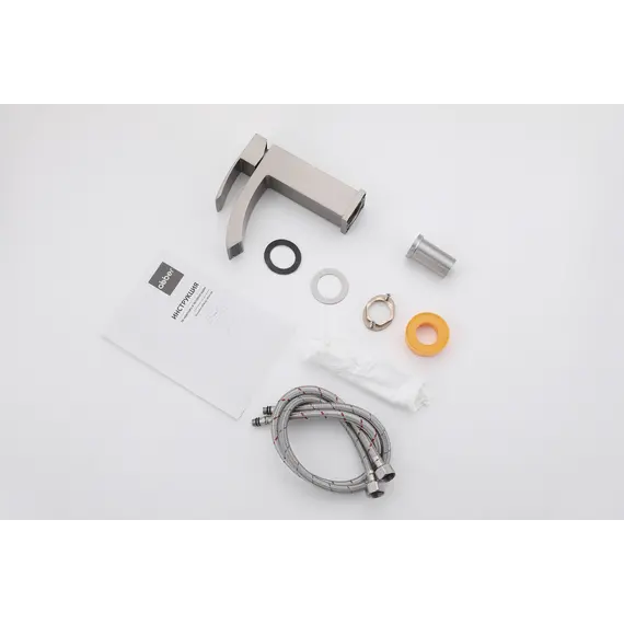 Смеситель ABBER Wasserfall AF8610SP для раковины, сатин