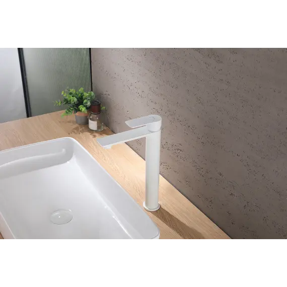 Смеситель ABBER Weiss Insel AF8011W для раковины