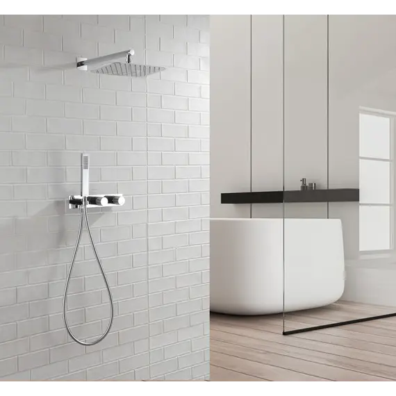 Душевая система ABBER Rund AF8718 скрытого монтажа без излива, хром