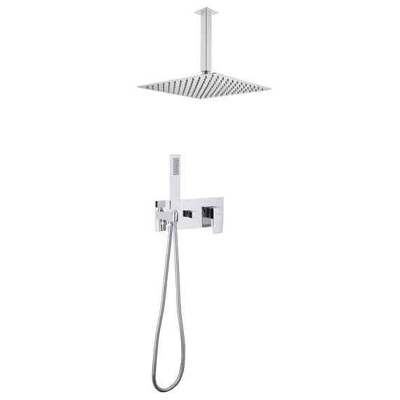 Душевая система ABBER Daheim AF8221 скрытого монтажа без излива, хром