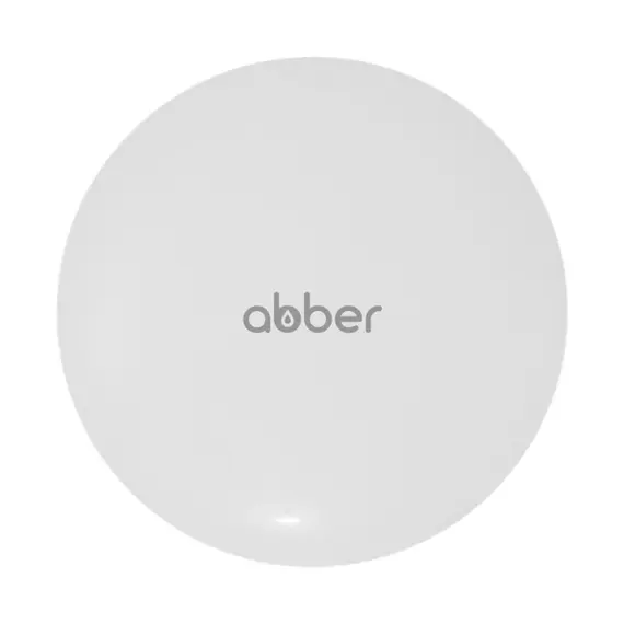 Накладка на слив для раковины ABBER AC0014MW белая матовая, керамика