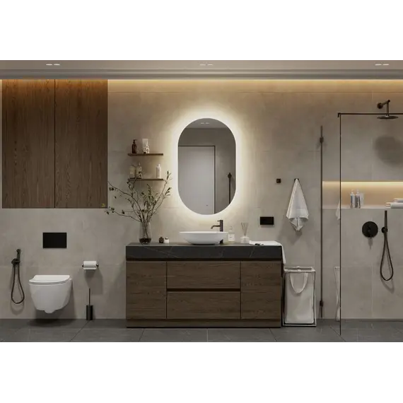 Зеркало ACWEN "Fleur Led"  с бесконтактным сенсором