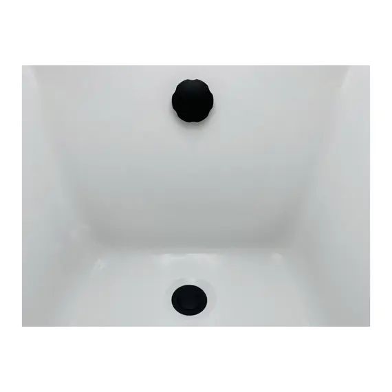 Слив перелив п/автомат Vega V55R 60см BLACK матовый