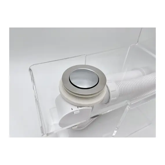 Слив перелив п/автомат Vega V55К 80см хром глянец