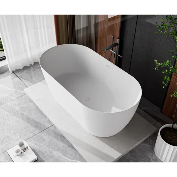 Ванна из искусственного камня Solid Surface CEZARES CZR-RELAX-SSB