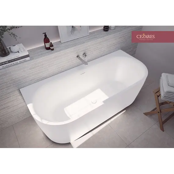 Акриловая ванна CEZARES METAURO-INT-Wall-180-80-60