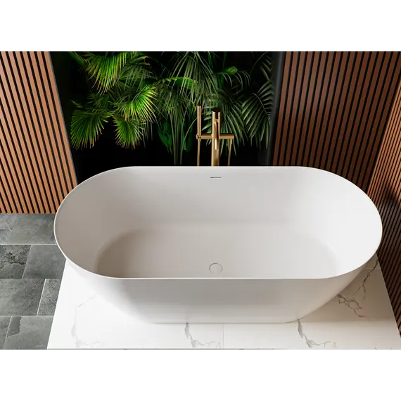 Ванна из искусственного камня Solid Surface CEZARES CZR-RELAX-SSB