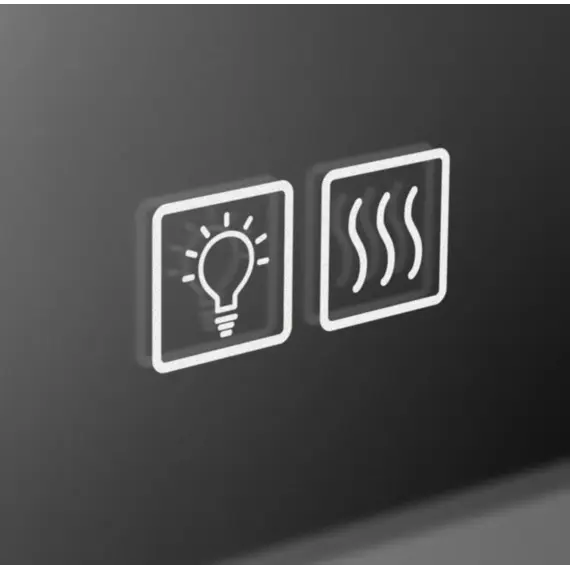 Зеркало  BelBagno сенсорное с подогревом 100х60