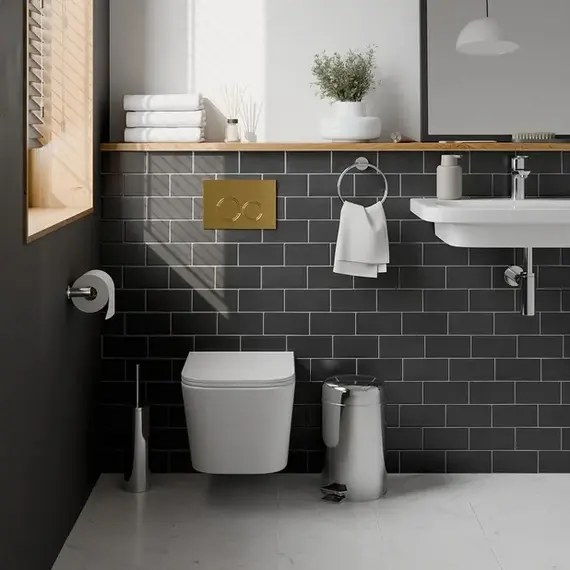 Кнопка для инсталляции ACWEN золото матовое