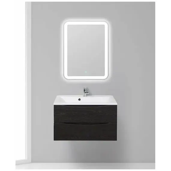 Раковина из литьевого мрамора BelBagno BB800/450-LV-MR-PR