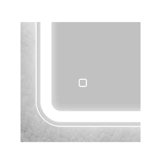 Зеркало BelBagno SPC-MAR  с сенсорным выключателем с подсветкой  80*80