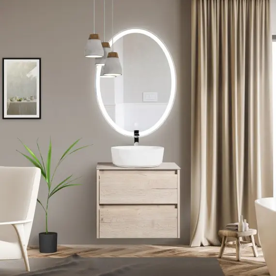 Зеркало BelBagno SPC-VST-600-800-LED-BTN
