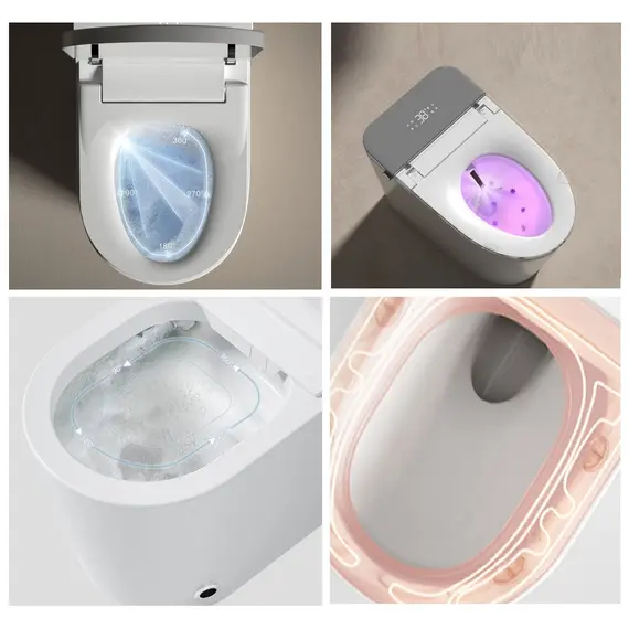 Унитаз Ceruttispa CT10617  ESTER Smart напольный с дистанционным управлением