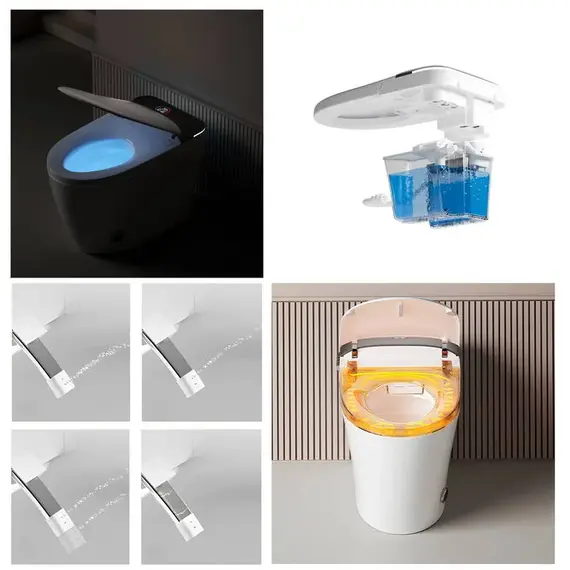 Унитаз Ceruttispa CT10616  ERSILIA Smart напольный с дистанционным управлением